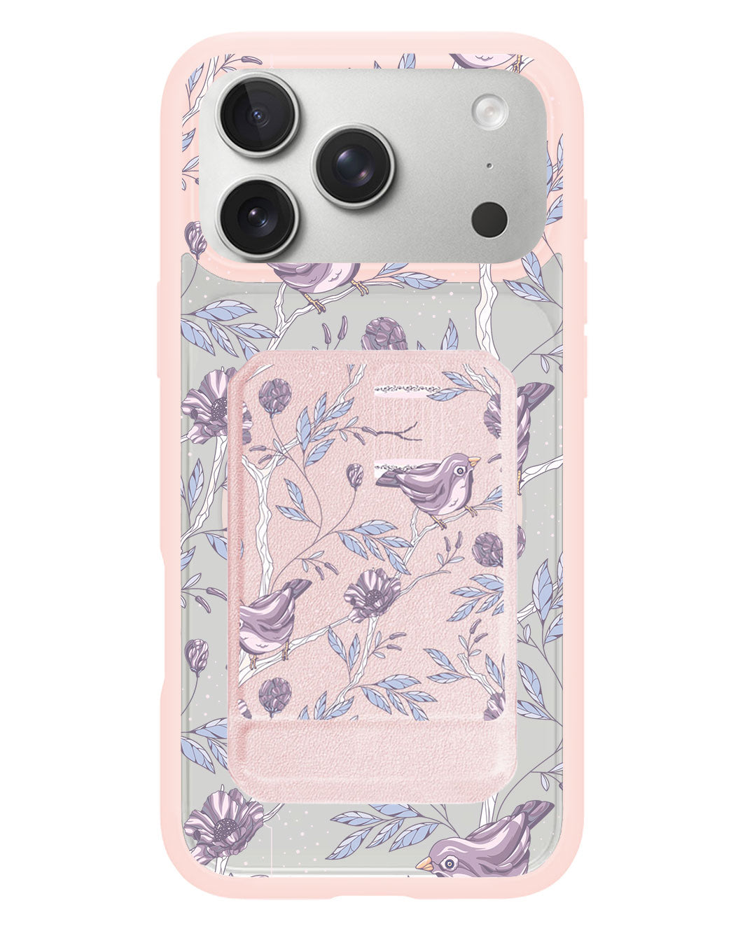iPhone Magnetic Multifold Wallet - Lovebird 15.0