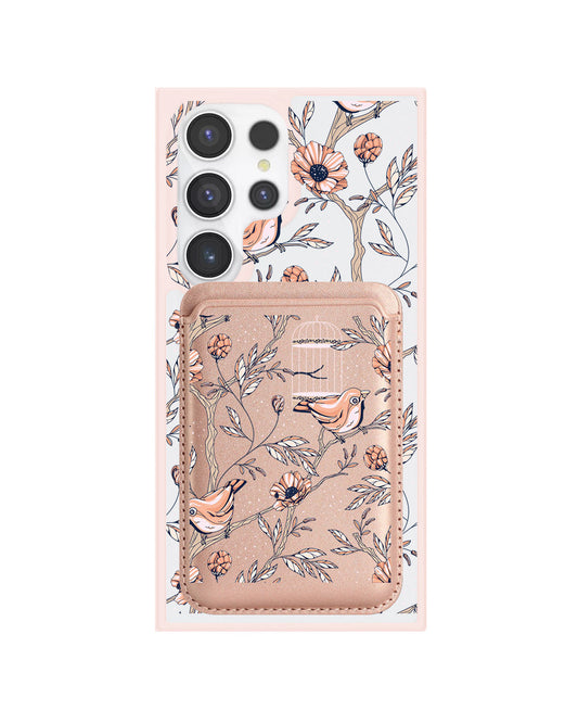 Android Magnetic Wallet Case - Lovebird 13.0