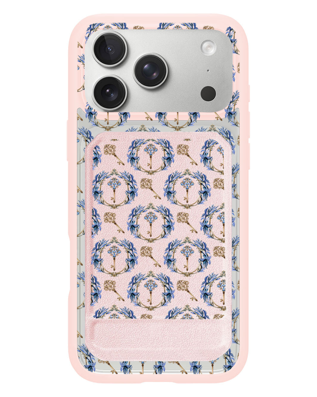 iPhone Magnetic Multifold Wallet - Goth Keys