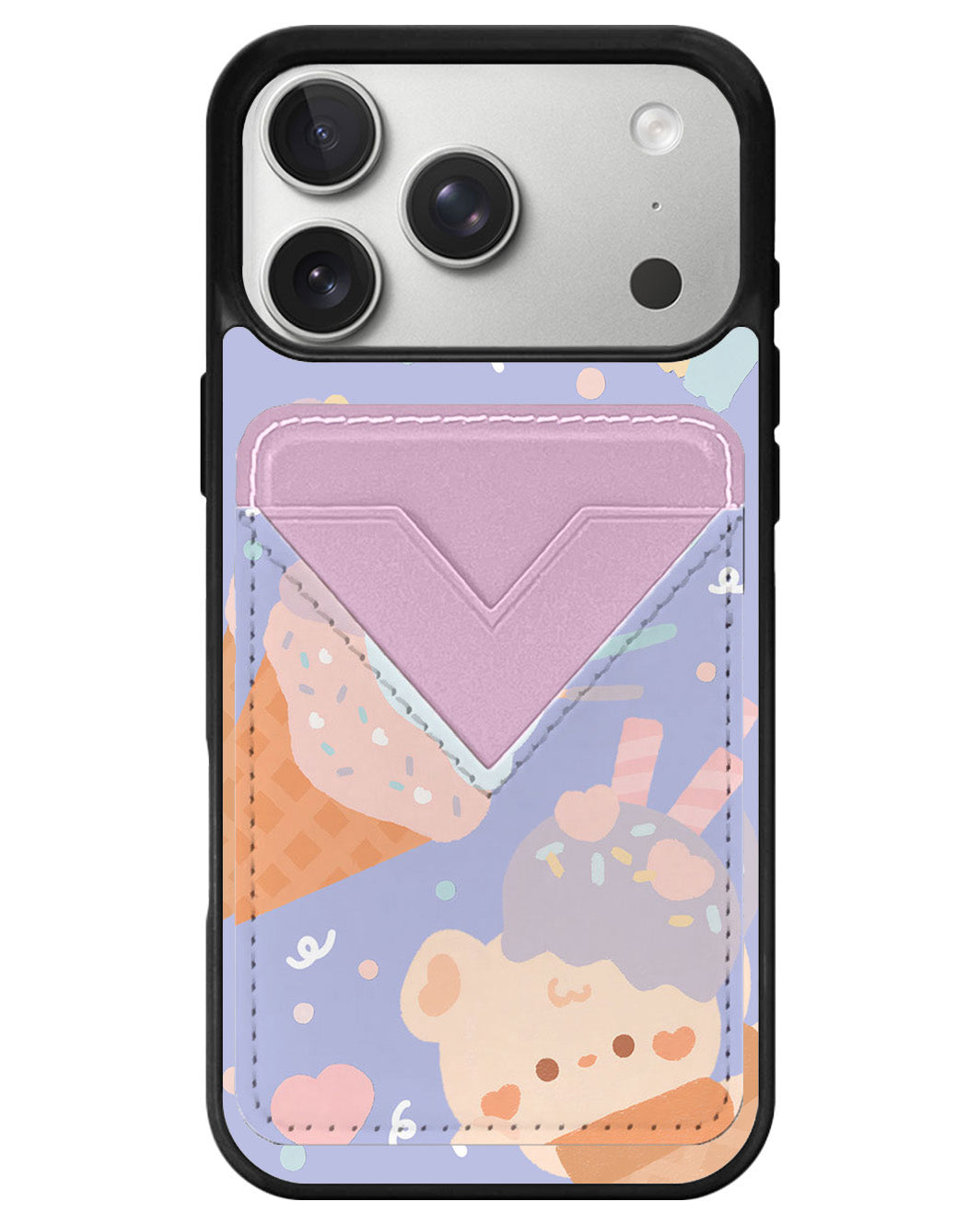 iPhone Avant Wallet Case - Ice Cream For Teddy