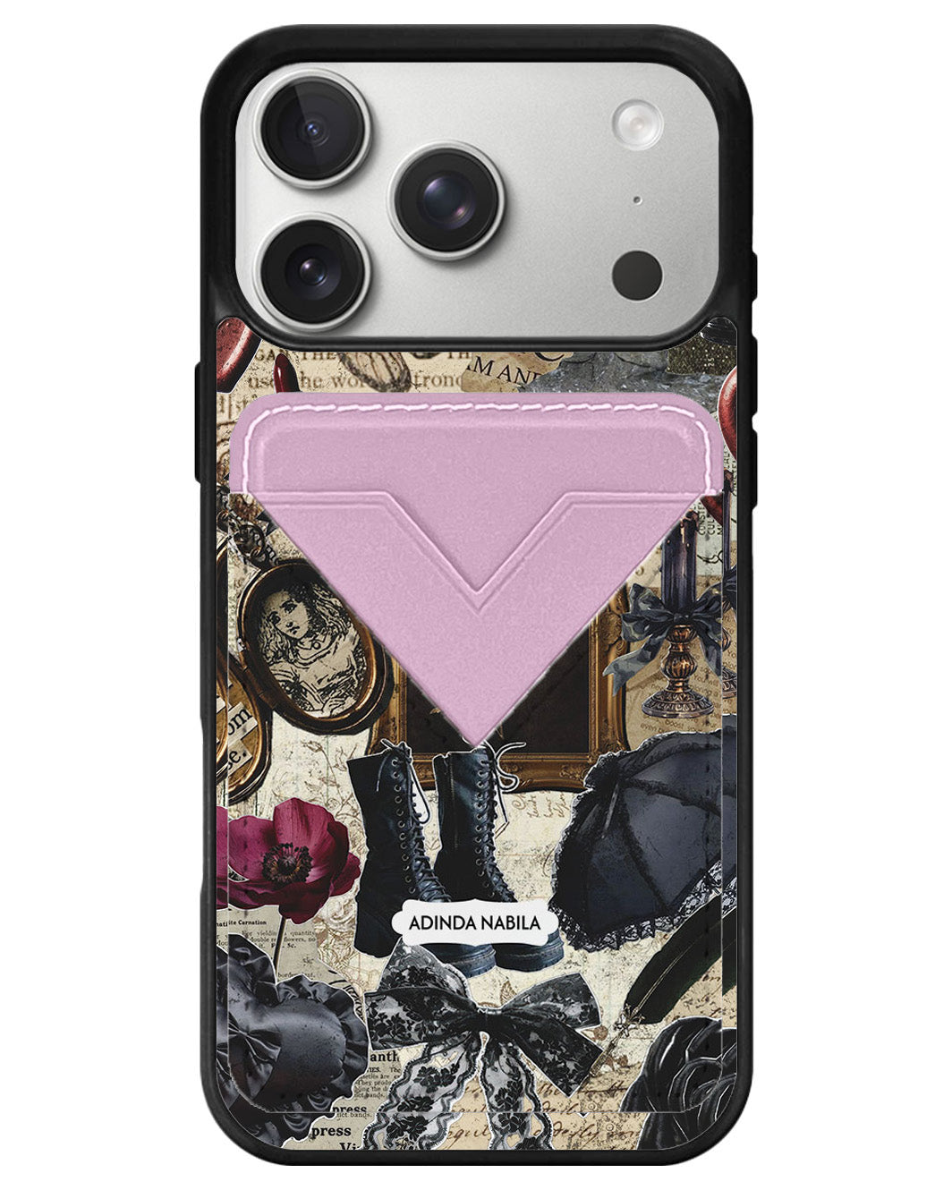 iPhone Avant Wallet Case - Goth Girl 2.0