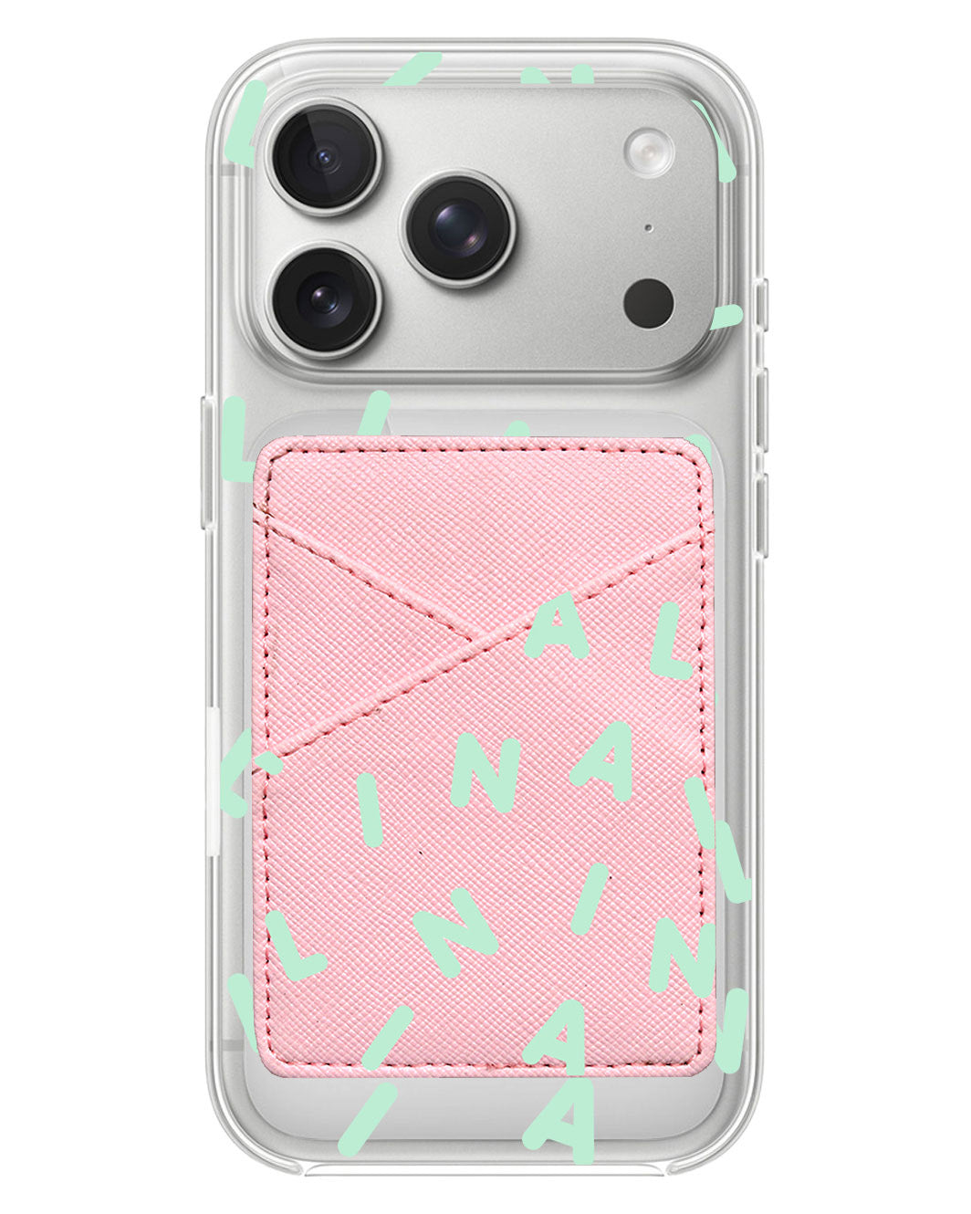 iPhone Phone Wallet Case - Monogram 2.0 Tosca