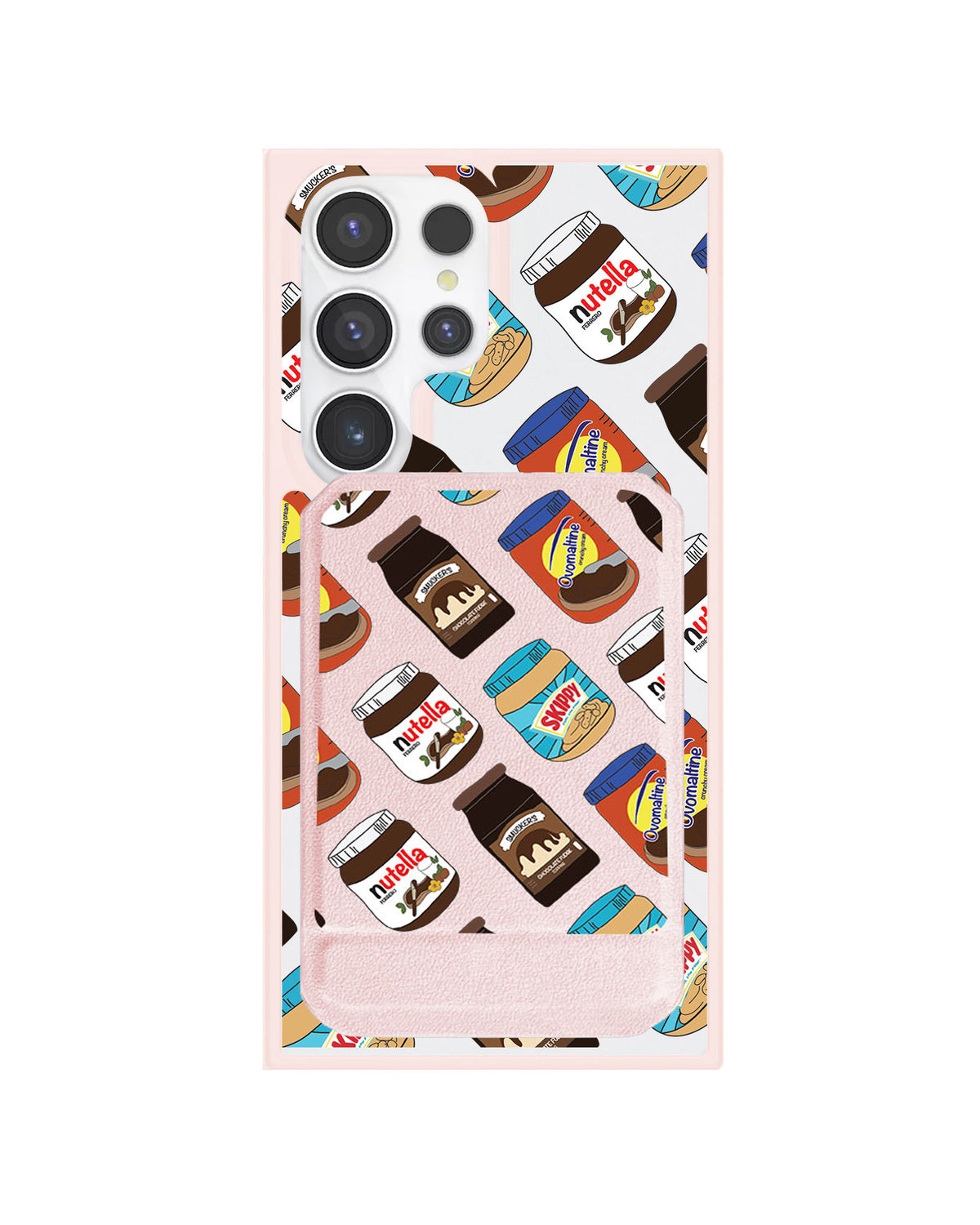 Android Magnetic Multifold Wallet - Choco Spread