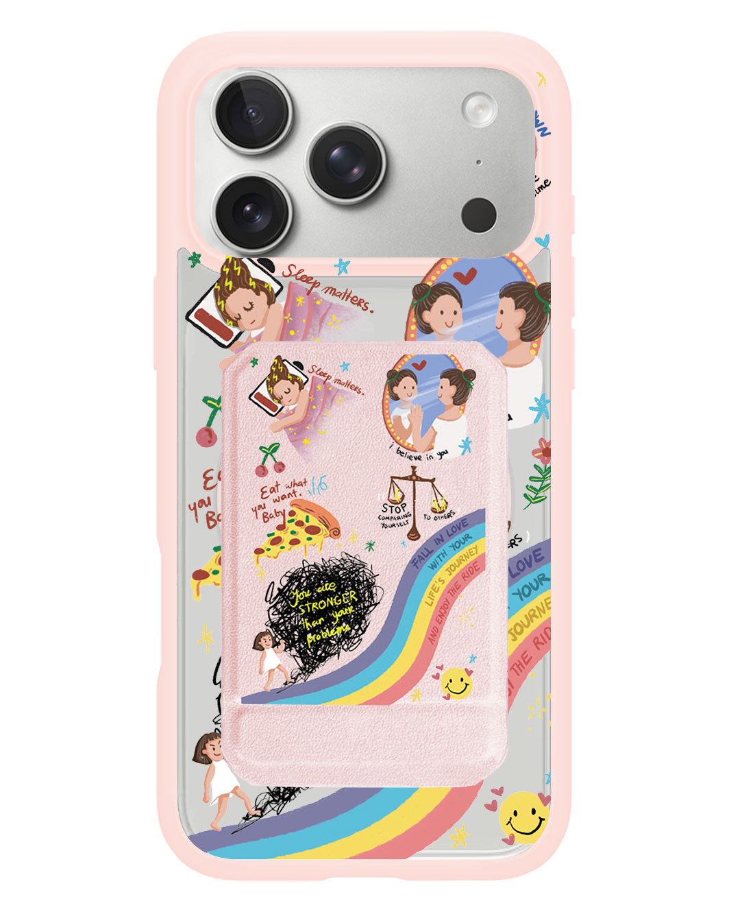 iPhone Magnetic Multifold Wallet - Self Love 2.0