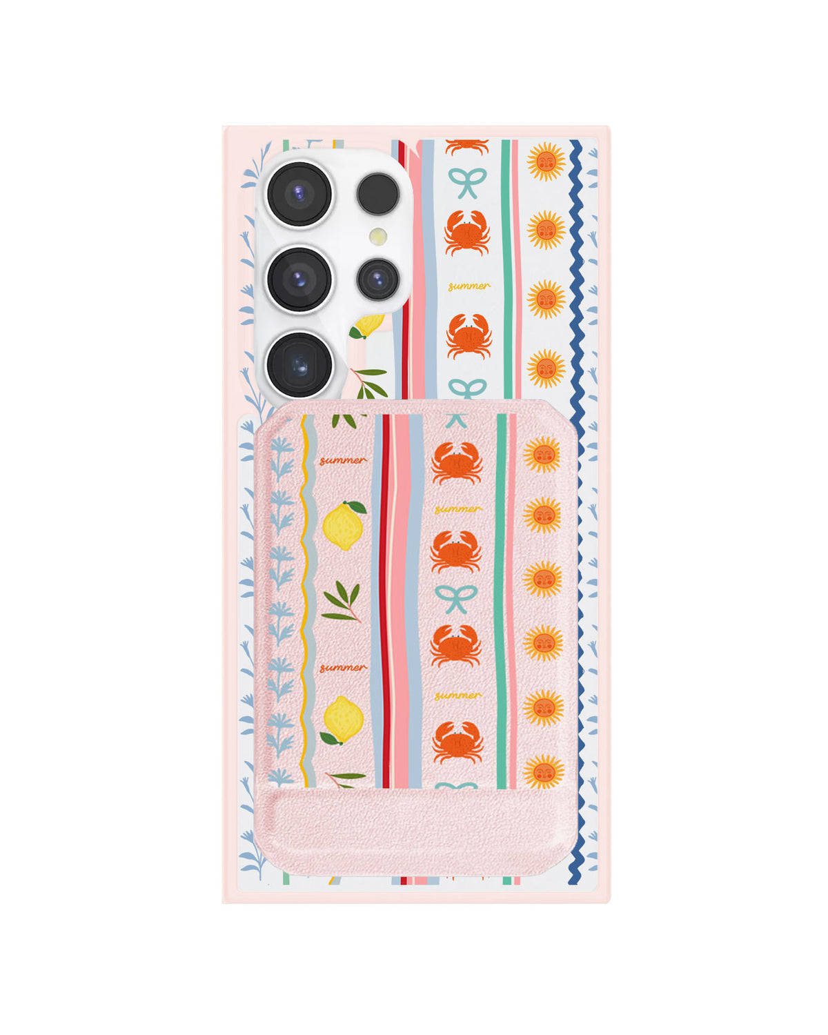Android Magnetic Multifold Wallet - Seaside Opulence 2.0