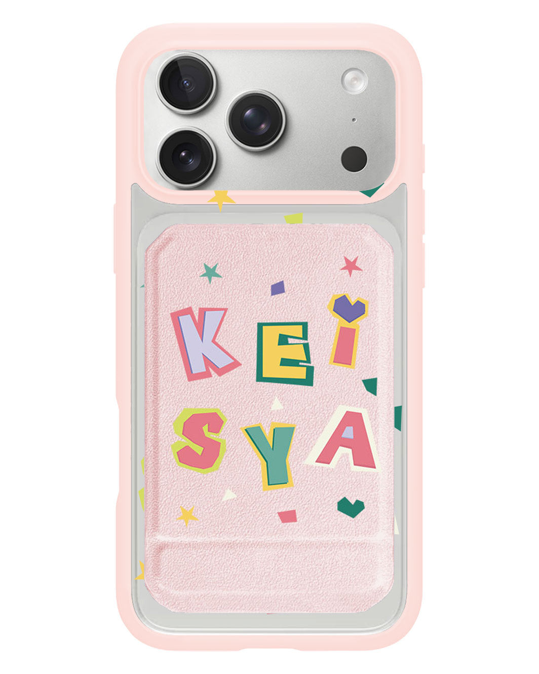 iPhone Magnetic Multifold Wallet - Adorable Monogram 4.0