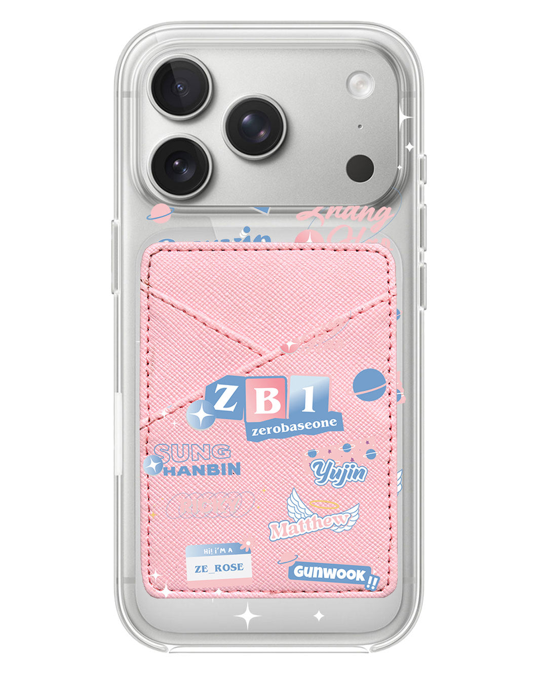 iPhone Phone Wallet Case - Zerobaseone Members