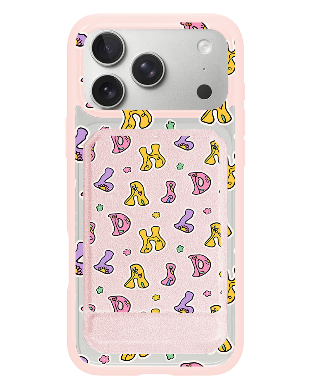 iPhone Magnetic Multifold Wallet - Playful Monogram 7.0