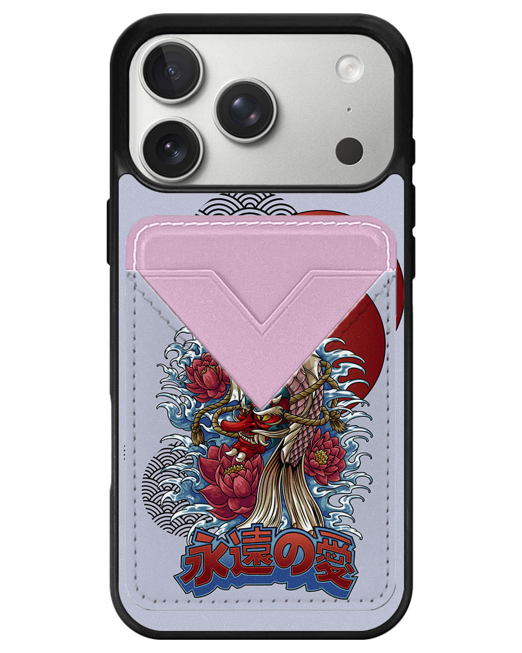 iPhone Avant Wallet Case - Oni Koi