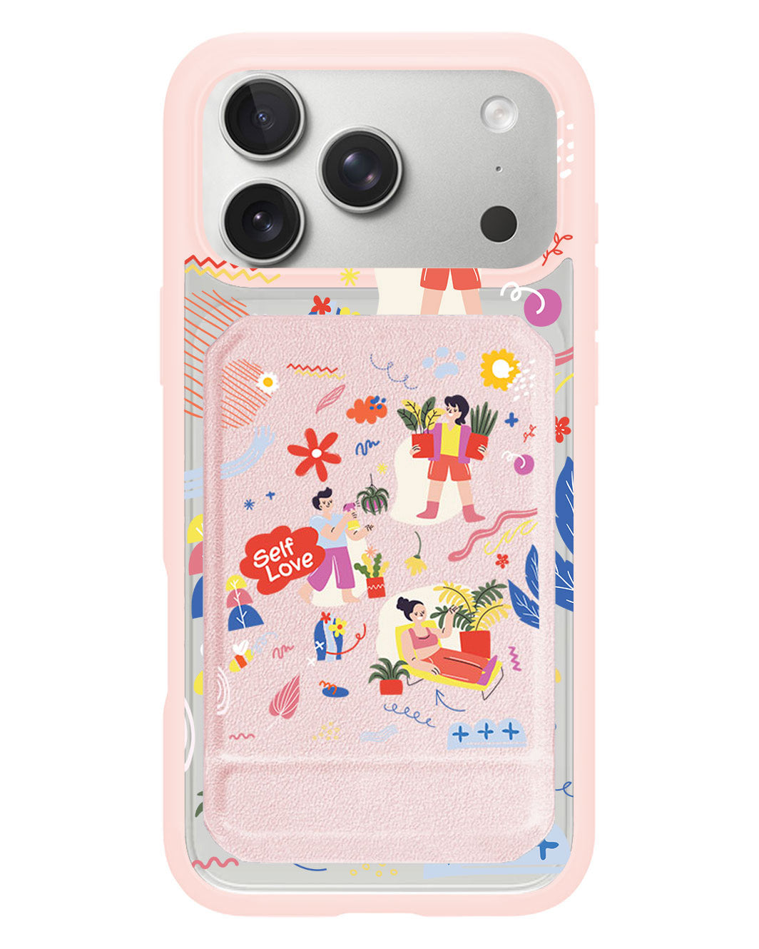 iPhone Magnetic Multifold Wallet - Self Love Sticker Pack 1.0