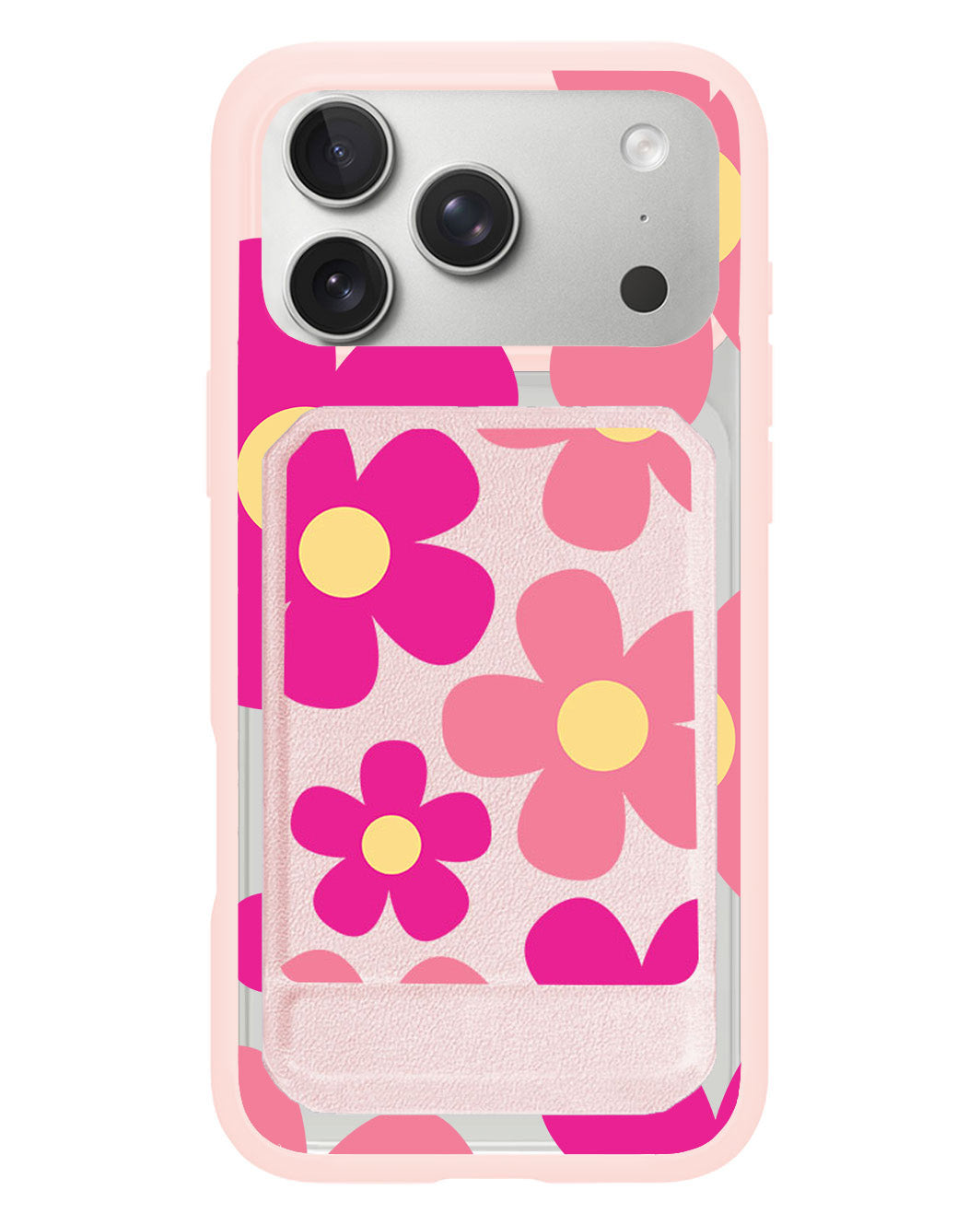 iPhone Magnetic Multifold Wallet - Daisy Delight