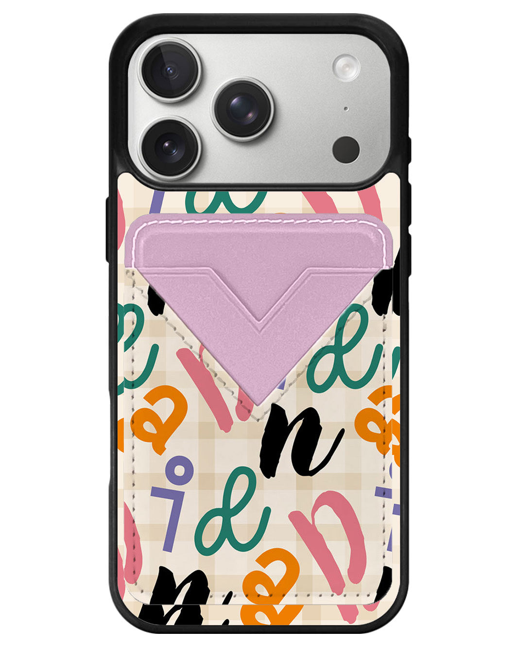 iPhone Avant Wallet Case - Playful Monogram 3.0