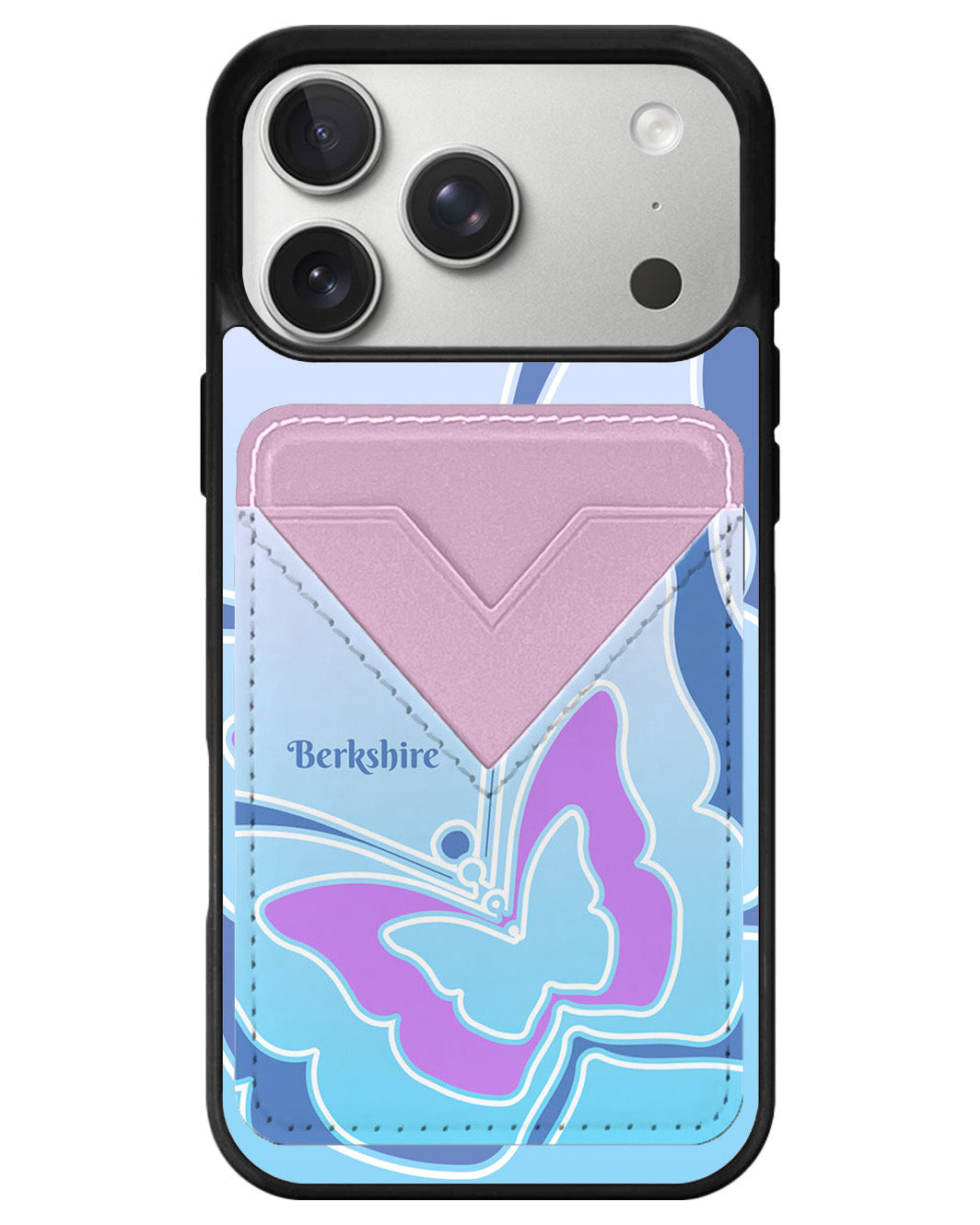 iPhone Avant Wallet Case - Butterfly Mirror 2.0