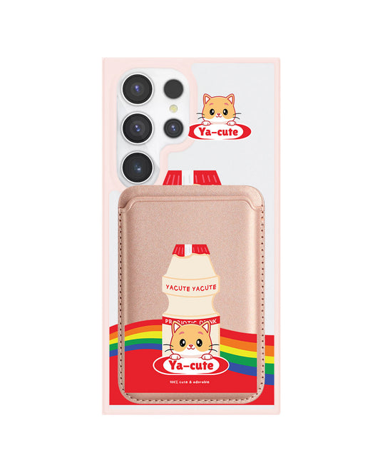 Android Magnetic Wallet Case - Yacute Cat