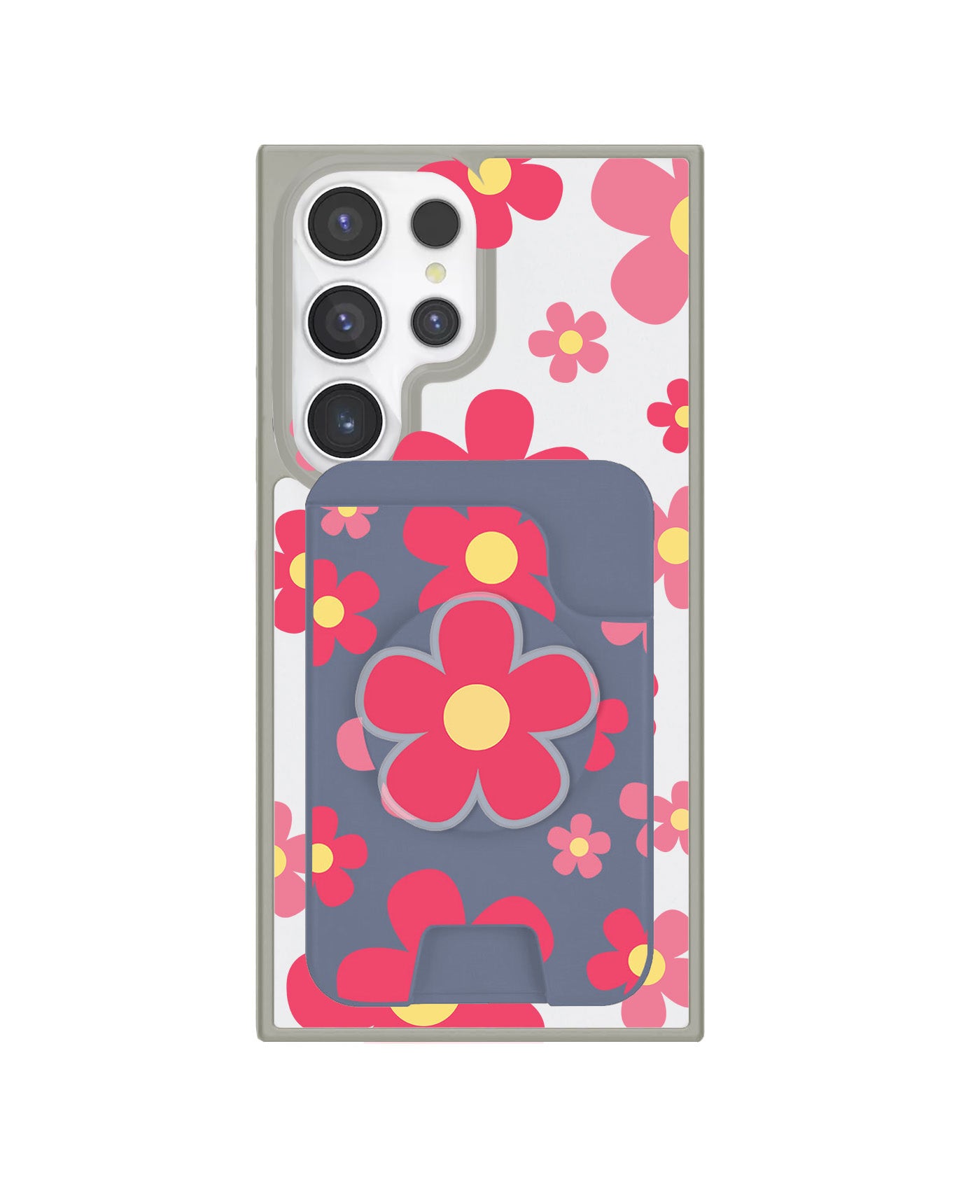 Android Magpop Wallet - Daisy Blush