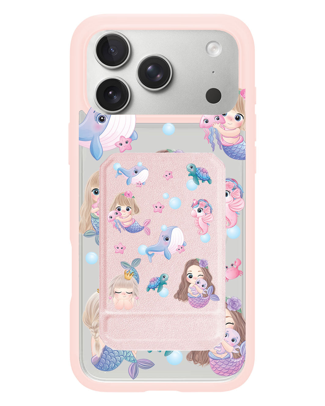 iPhone Magnetic Multifold Wallet - Little Mermaid