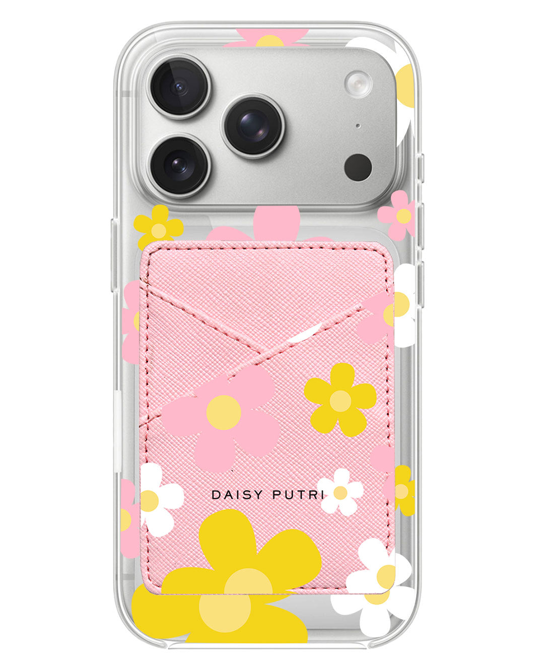 iPhone Phone Wallet Case - Daisy Fresh