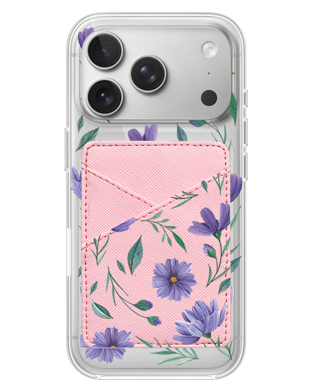 iPhone Phone Wallet Case - February Violet
