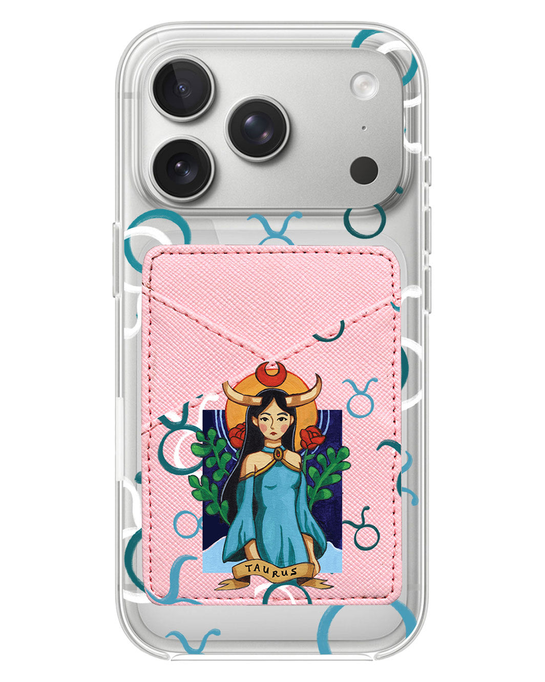 iPhone Phone Wallet Case - Taurus