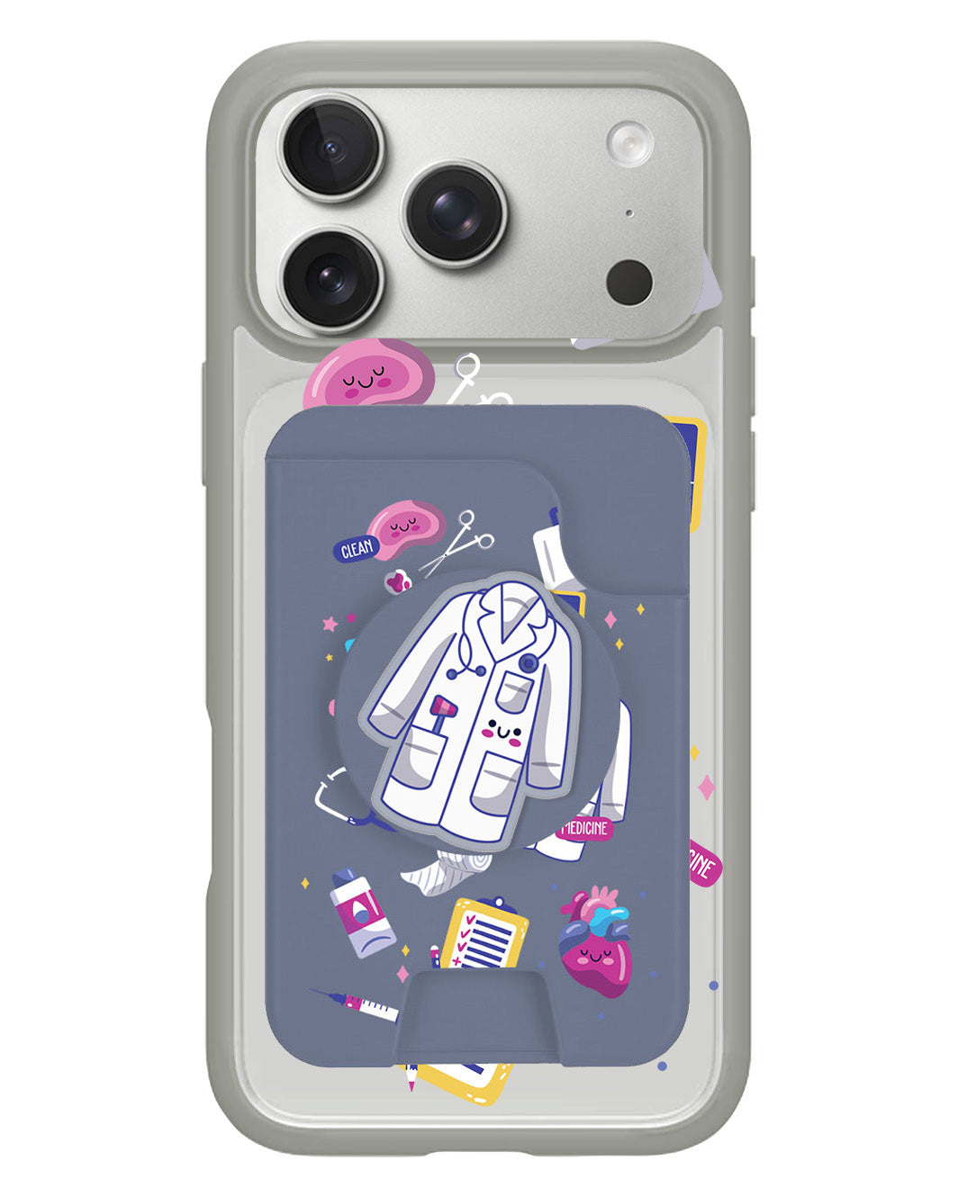 iPhone Magpop Wallet - Doctor