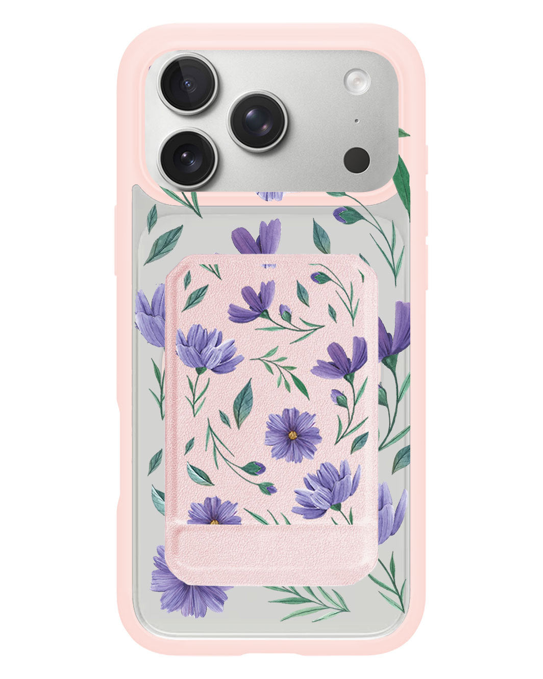 iPhone Magnetic Multifold Wallet - Violet 2.0