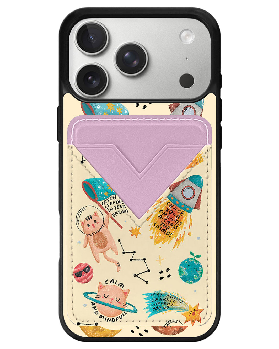 iPhone Avant Wallet Case - Spaceship