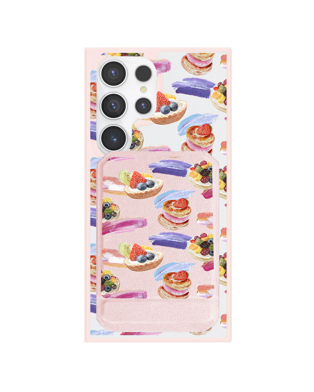 Android Magnetic Multifold Wallet - Fruit Pie