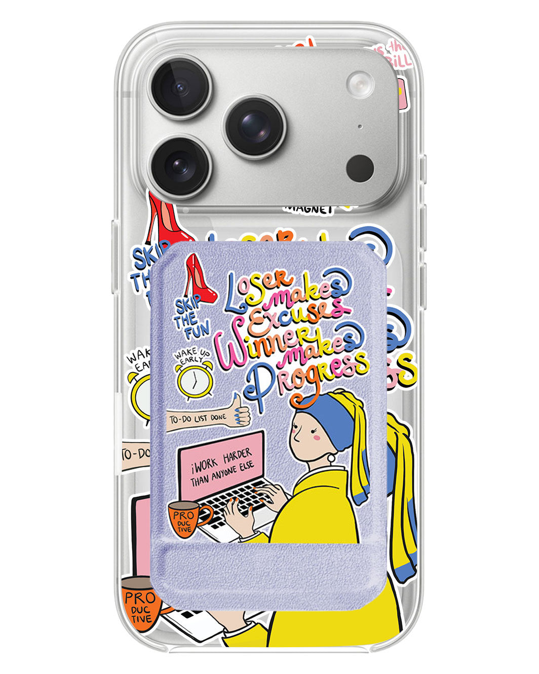 iPhone Magnetic Multifold Wallet - Ambitch