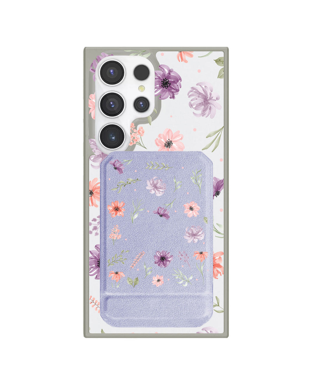 Android Magnetic Multifold Wallet - Botanical Garden 3.0