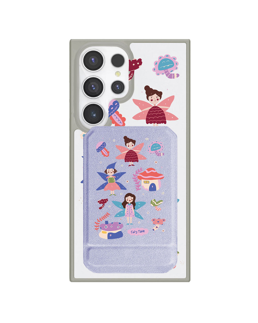 Android Magnetic Multifold Wallet - Fairytale