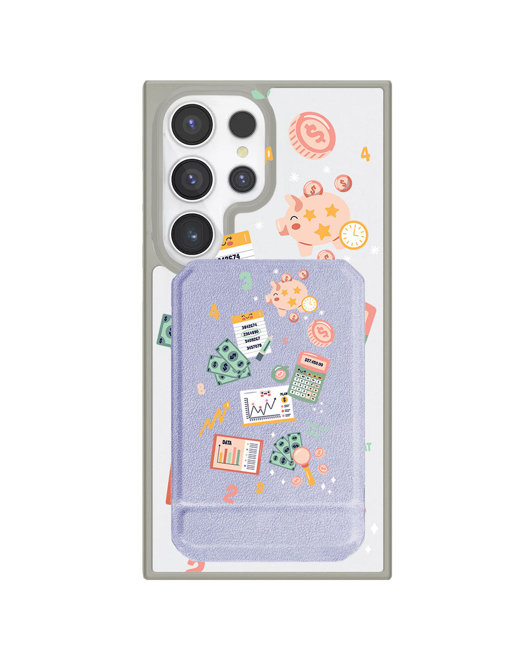 Android Magnetic Multifold Wallet - Finance