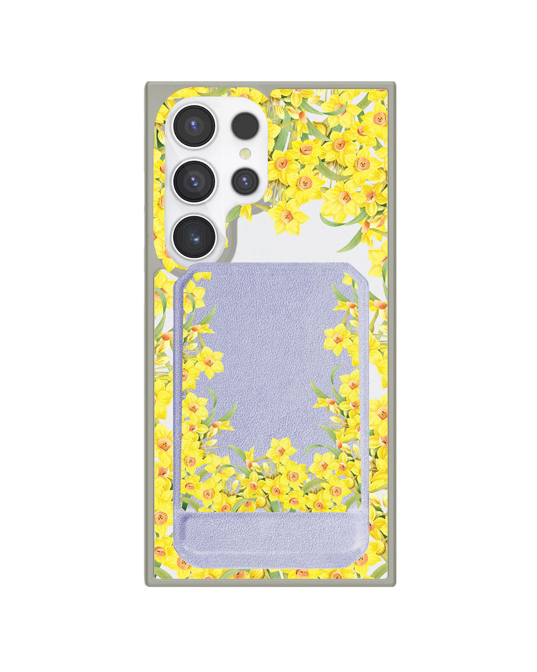 Android Magnetic Multifold Wallet - March Daffodil