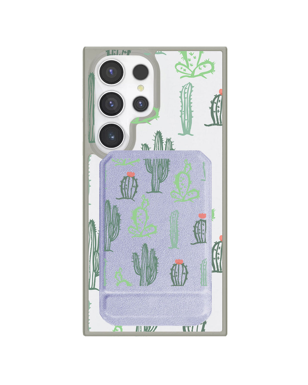 Android Magnetic Multifold Wallet - Cactus 1.0