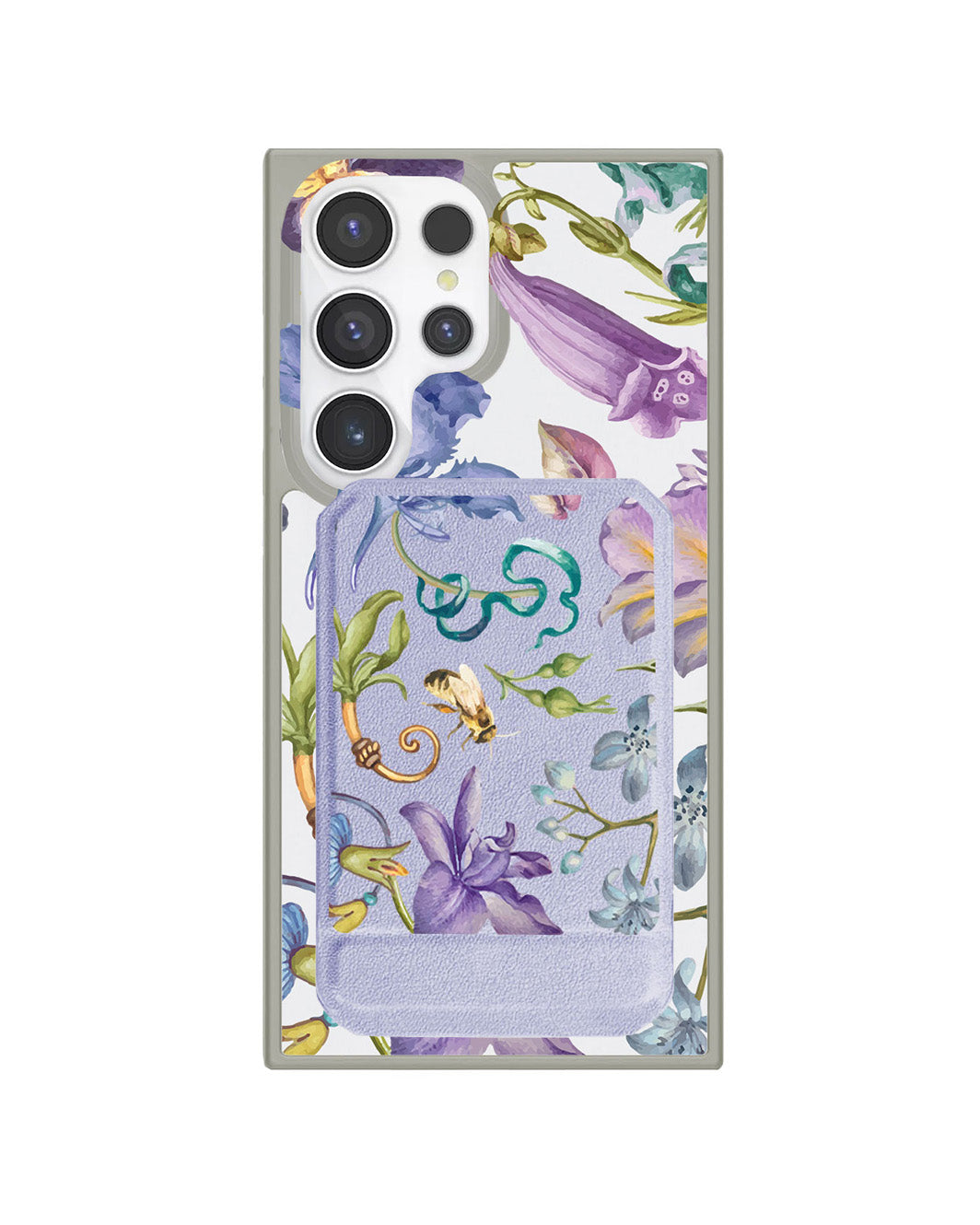 Android Magnetic Multifold Wallet - Violetta