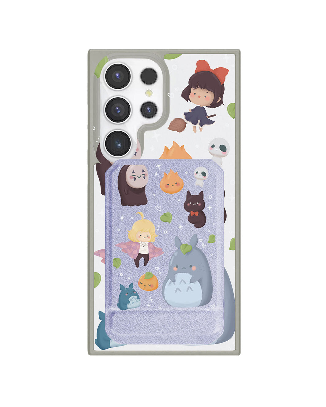 Android Magnetic Multifold Wallet - Ghibli
