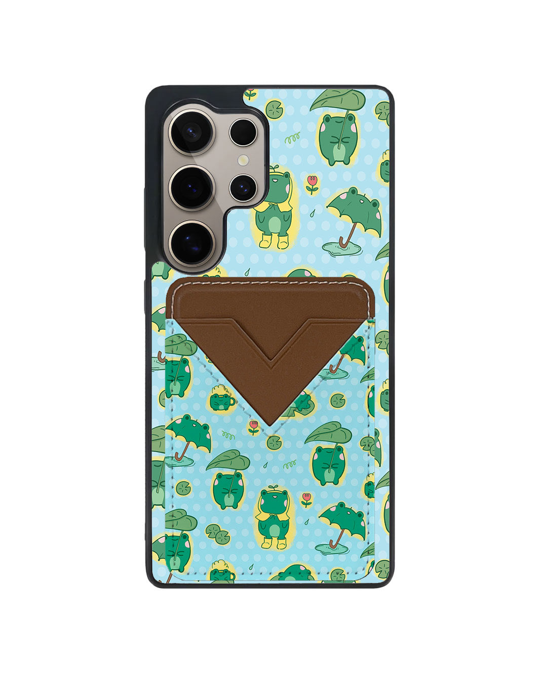 Android Avant Wallet Case - Happy Rain