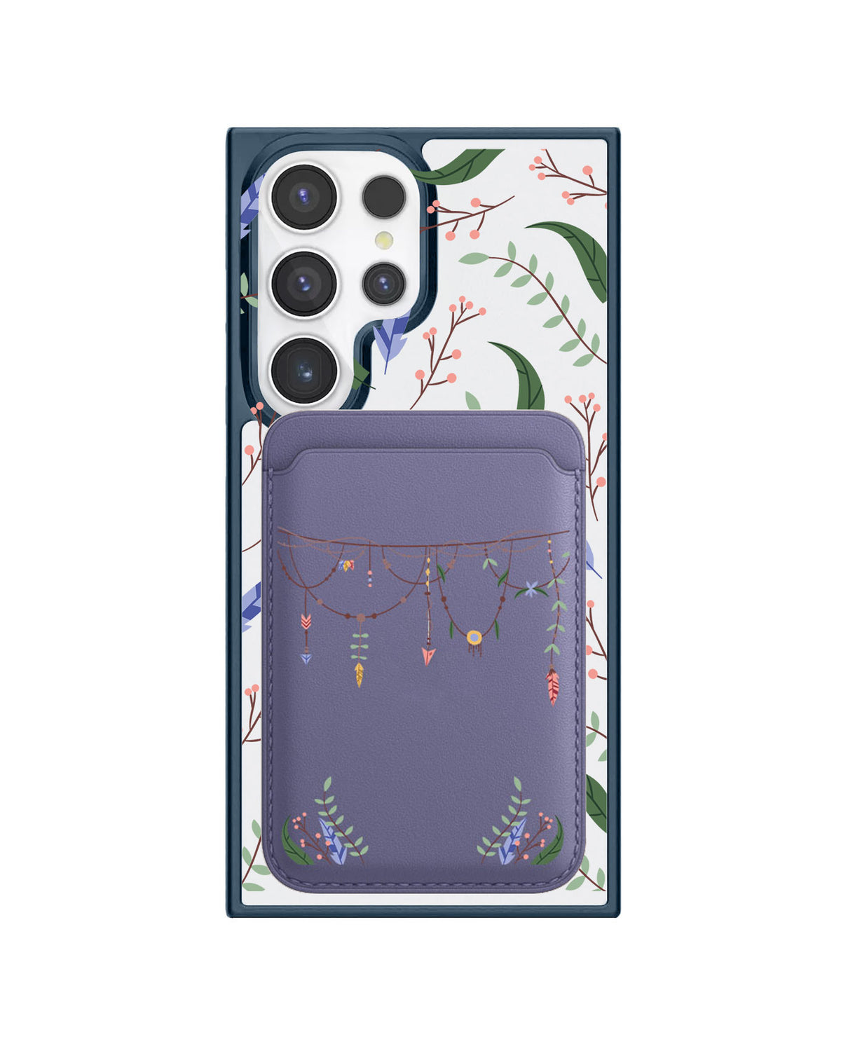 Android Magnetic Wallet Case - Bohemian