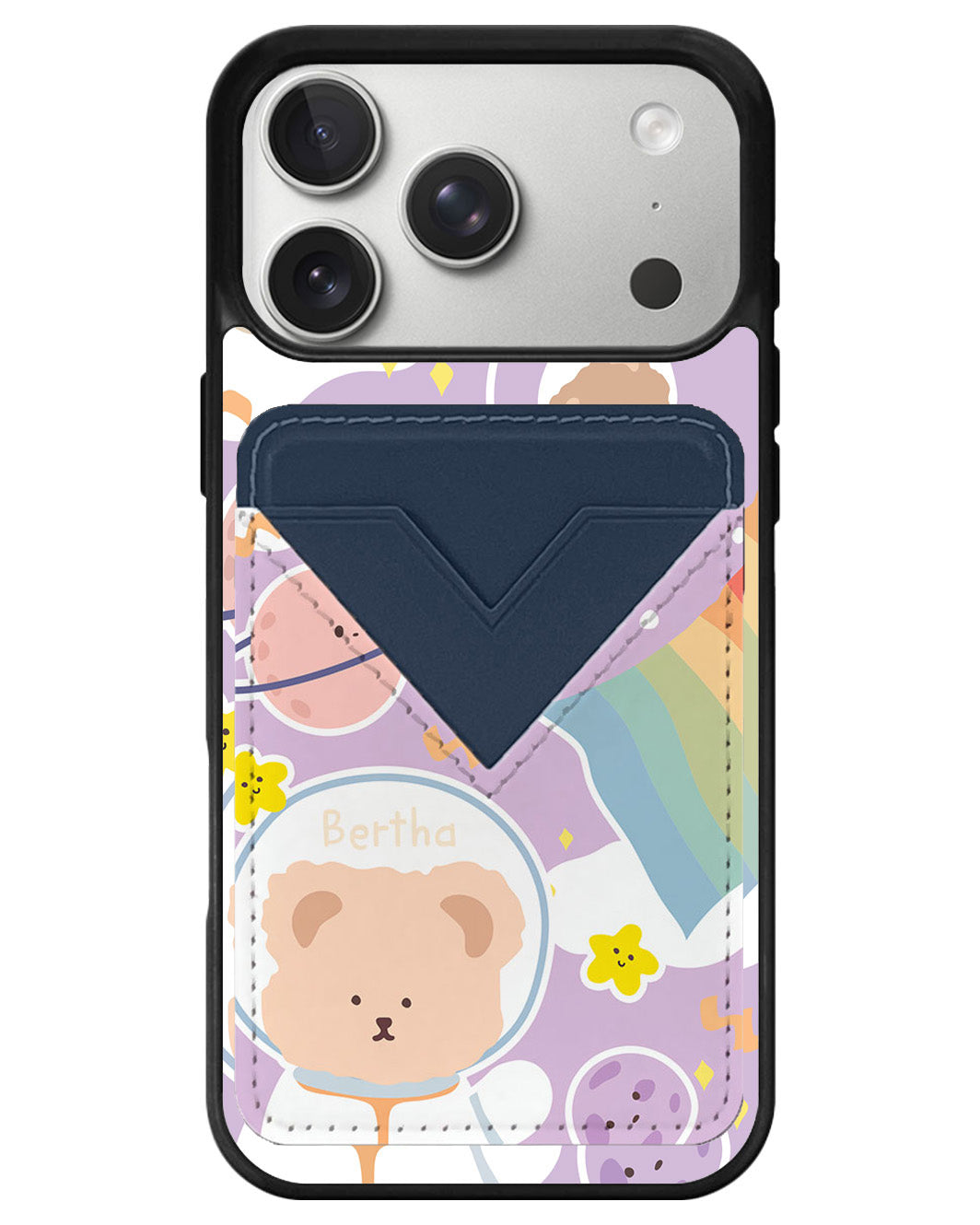 iPhone Avant Wallet Case - Astrobear