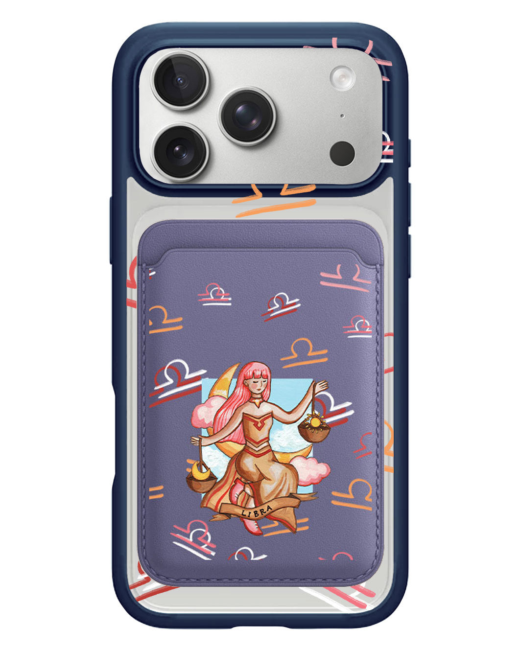 iPhone Magnetic Wallet Case - Libra