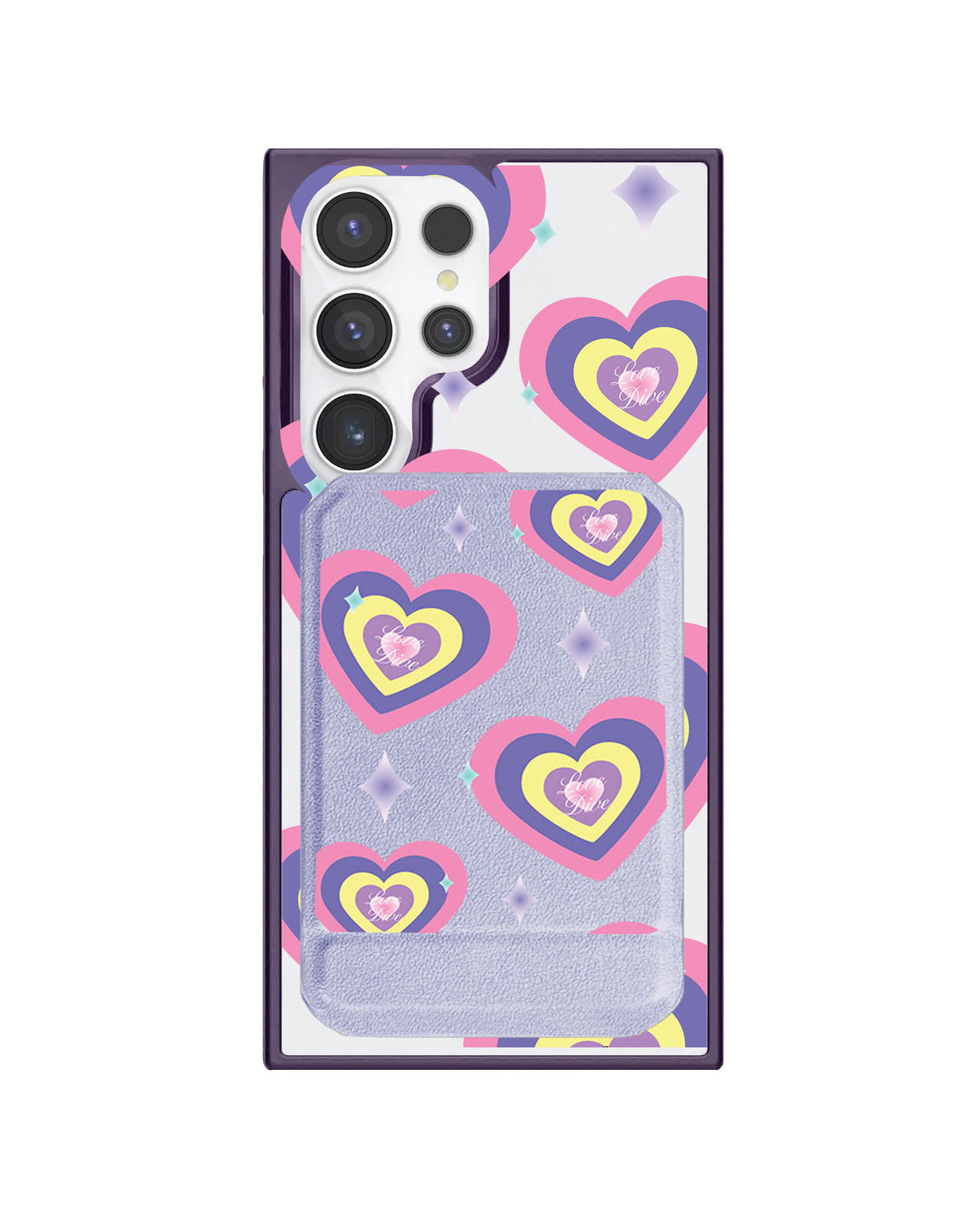 Android Magnetic Multifold Wallet - IVE Love Dive