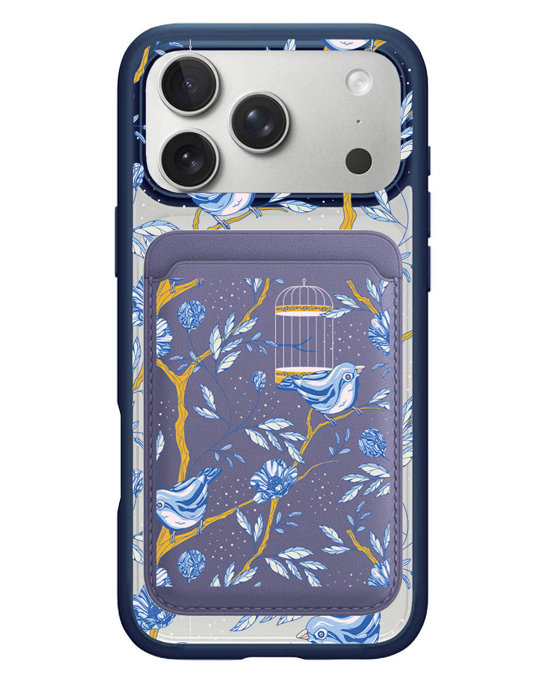 iPhone Magnetic Wallet Case - Lovebird 10.0