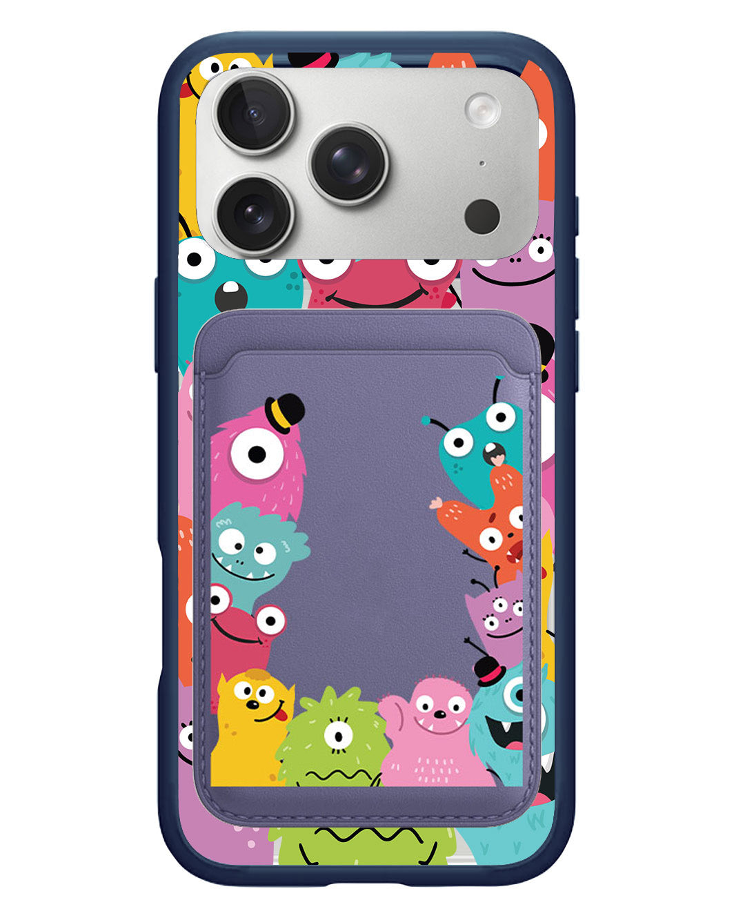 iPhone Magnetic Wallet Case - Little Monster