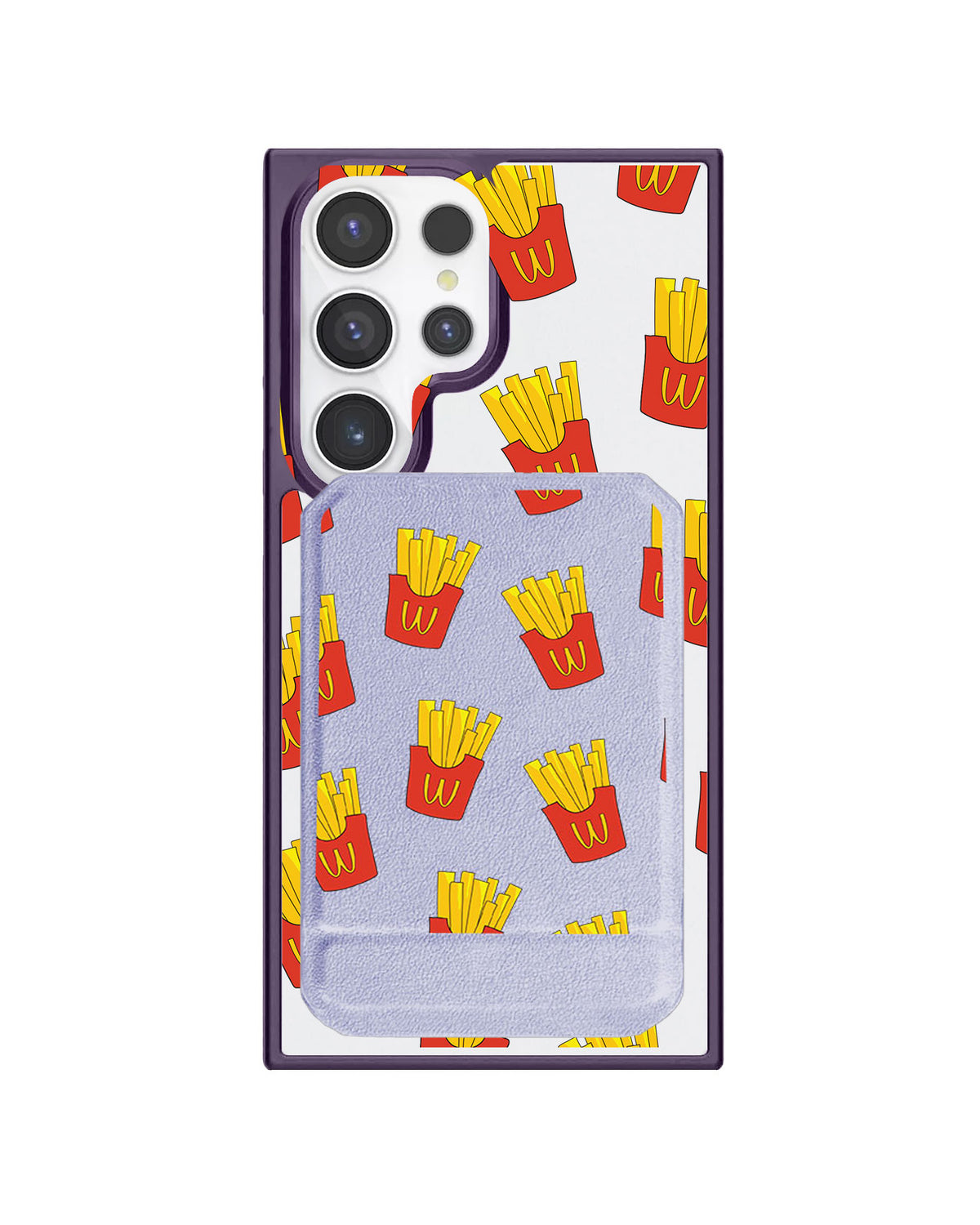 Android Magnetic Multifold Wallet - Fries