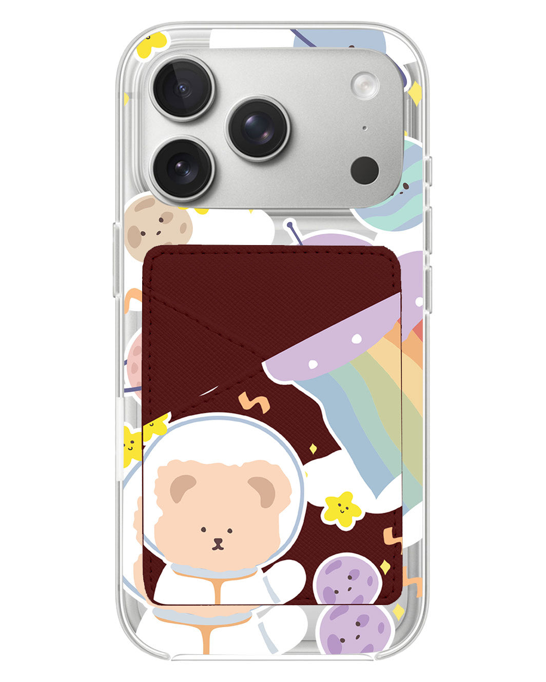 iPhone Phone Wallet Case - Astrobear