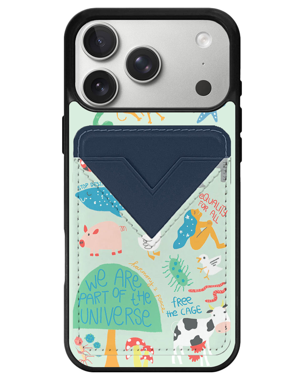 iPhone Avant Wallet Case - Equality