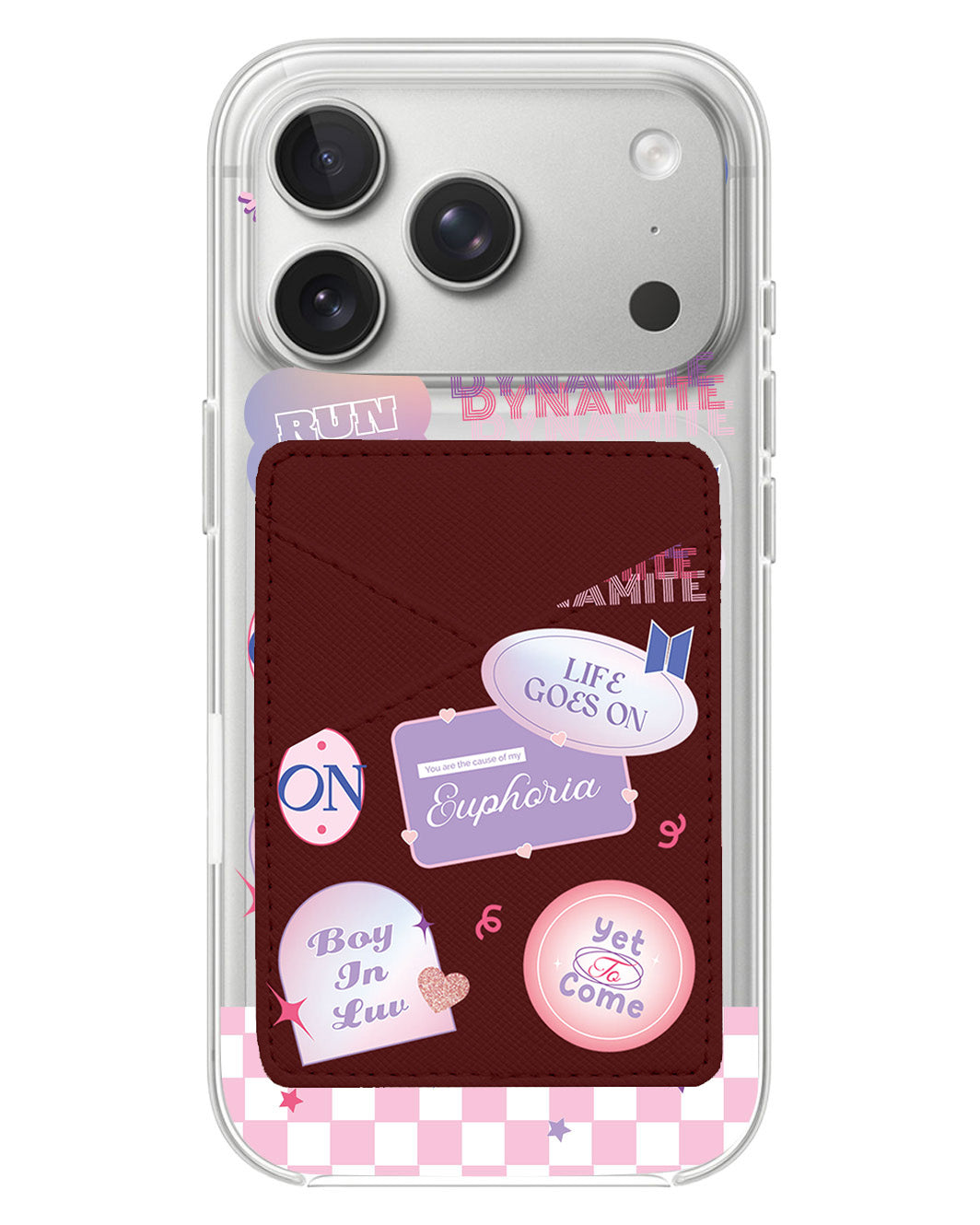iPhone Phone Wallet Case - BTS Proof