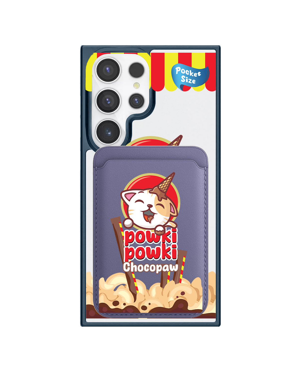 Android Magnetic Wallet Case - Powki Powki