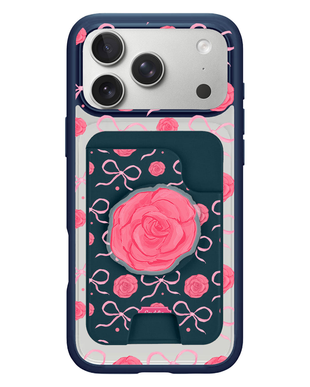 iPhone Magpop Wallet - Coquette Rose
