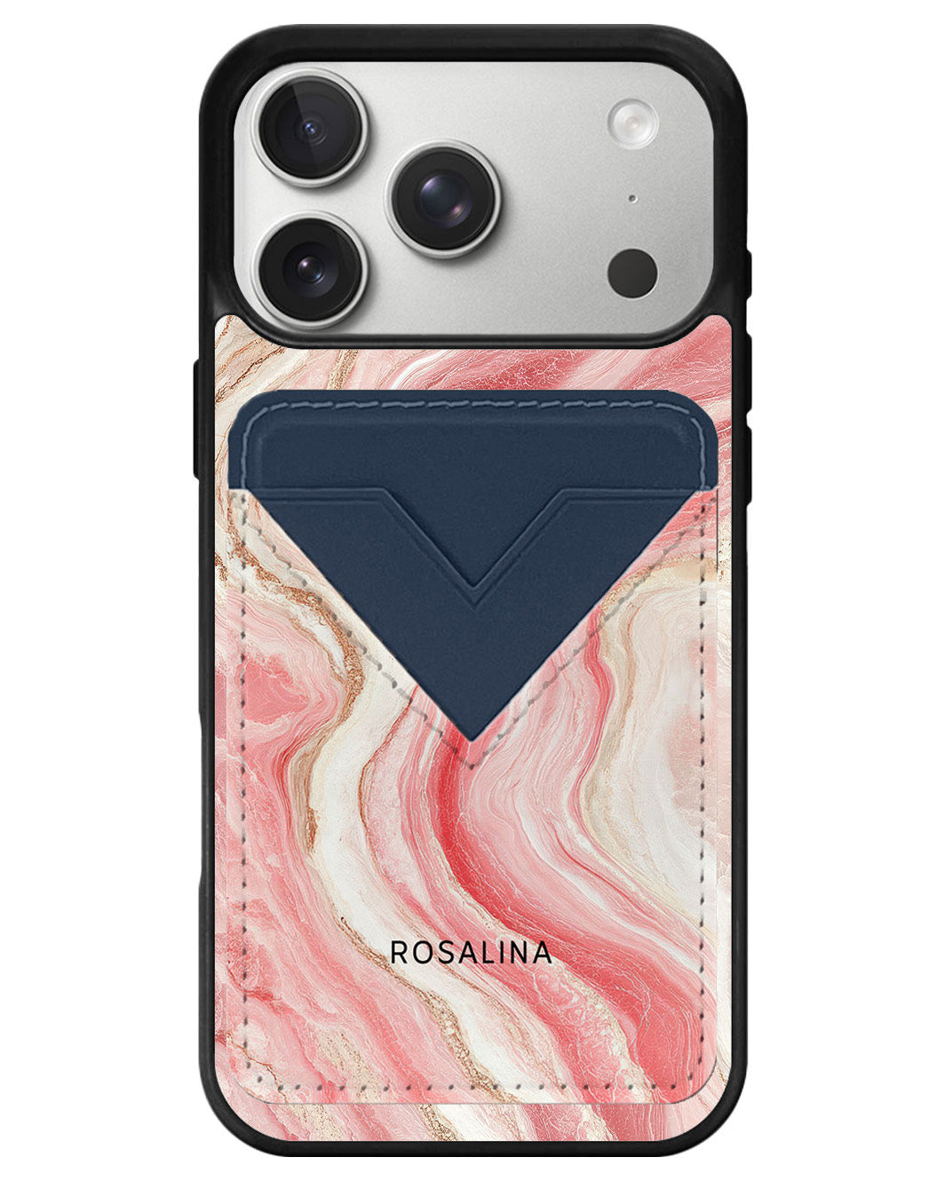 iPhone Avant Wallet Case - Rosegold