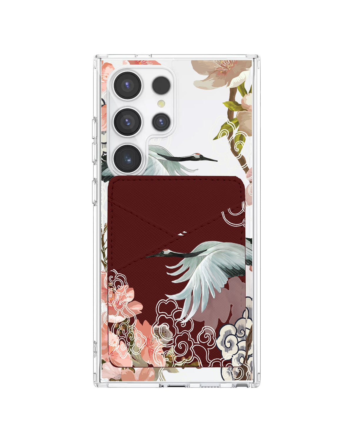 Android Phone Wallet Case - Oil Painting Birds